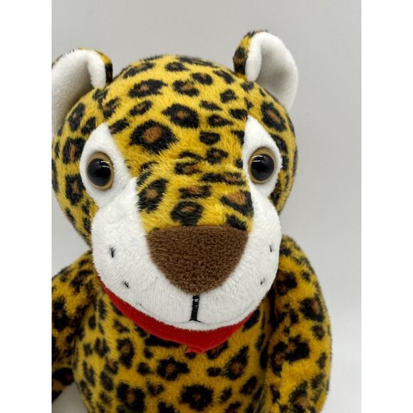 Ferrero Rocher Kinder Egg Leopard Cheetah Plush Cat 10” Spotted - Picture 2 of 6